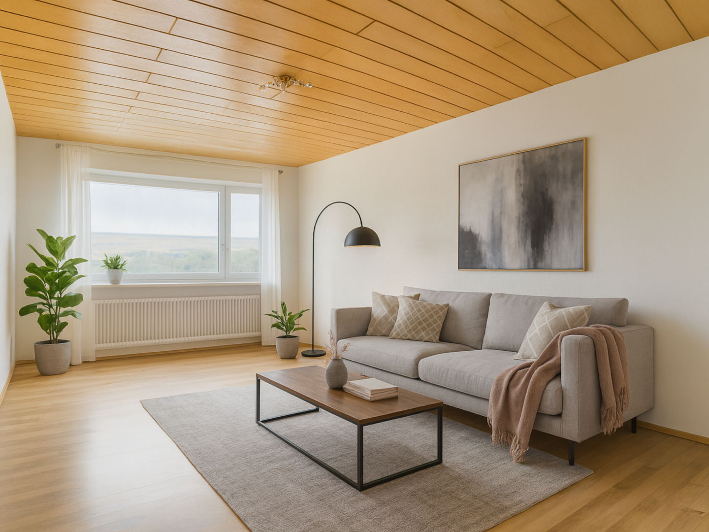 Traumhafte Feldrandlage in Obersulm – Stilvolle Wohnung mit einzigartigem Ausblick (Variante)