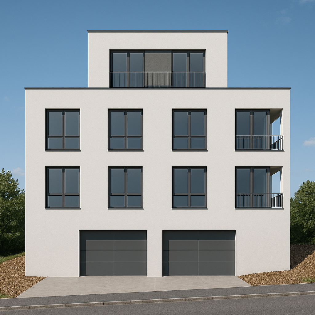 Abrisshaus mit genehmigten Bebauungsplan für 9 WE